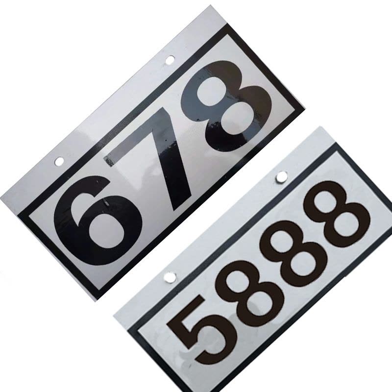 锐腾达 圆柱型号码牌(含支架) 圆柱上用(包括角钢、抱箍、紧固配件)套图片