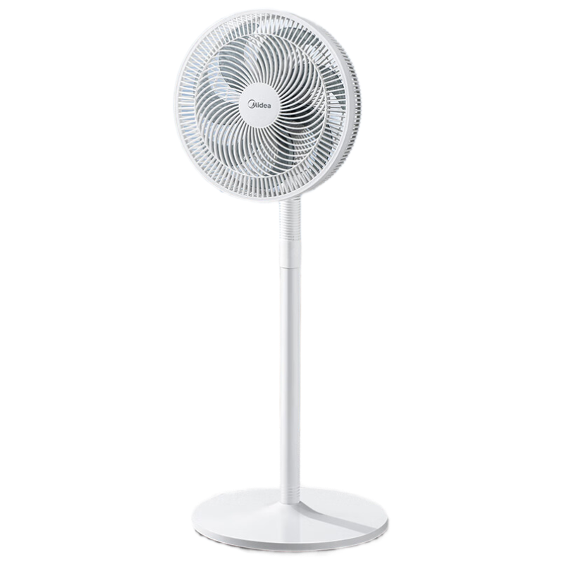 美的落地扇循环风静音节能家用大角度摇头送风电风扇 SAF30AC