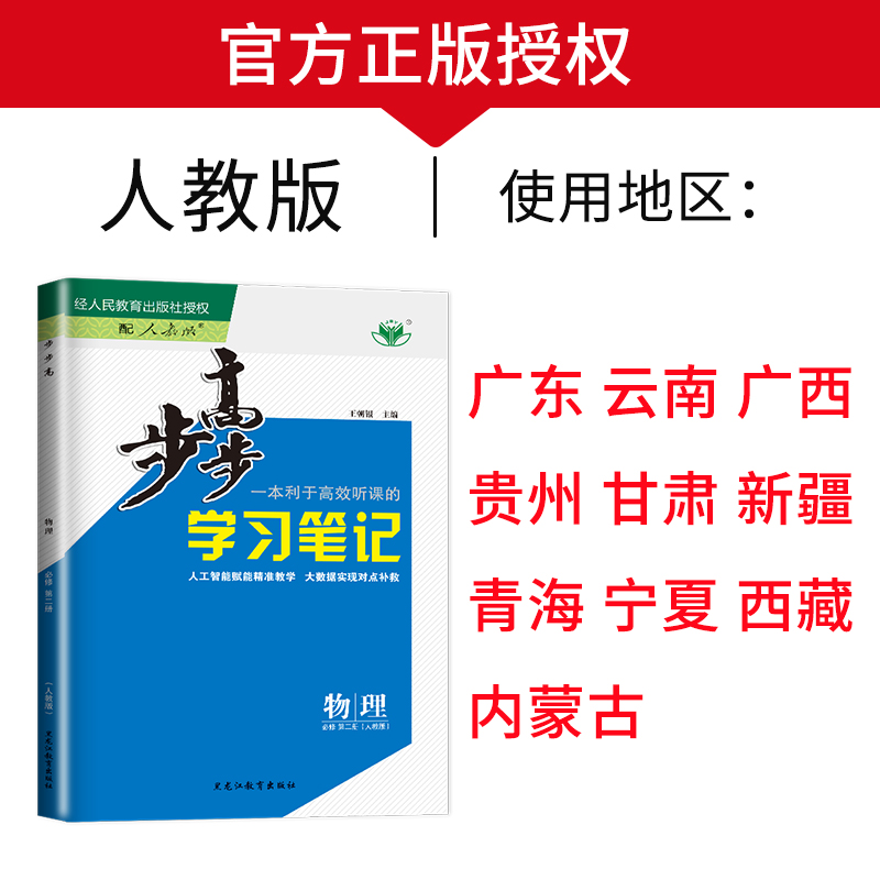 25版物理选择性必修第一册 人教版 津鲁琼晋皖黑吉辽渝鄂冀湘赣豫陕 [正版]2024/2025步步高学习笔记高中物理必高清大图