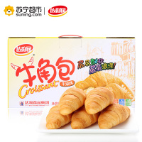 达利园 糕点 面包 零食 牛角包480g(牛油味)