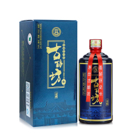 古酿坊金质53度国产白酒 贵州坤沙酒 酱香型白酒 单支礼盒装 500ml 酒舍会