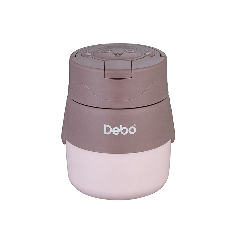 德铂(Debo)露比(不锈钢汤罐)便携早餐杯汤杯带盖上班族餐盒0.5LDEP-DS379!高清大图