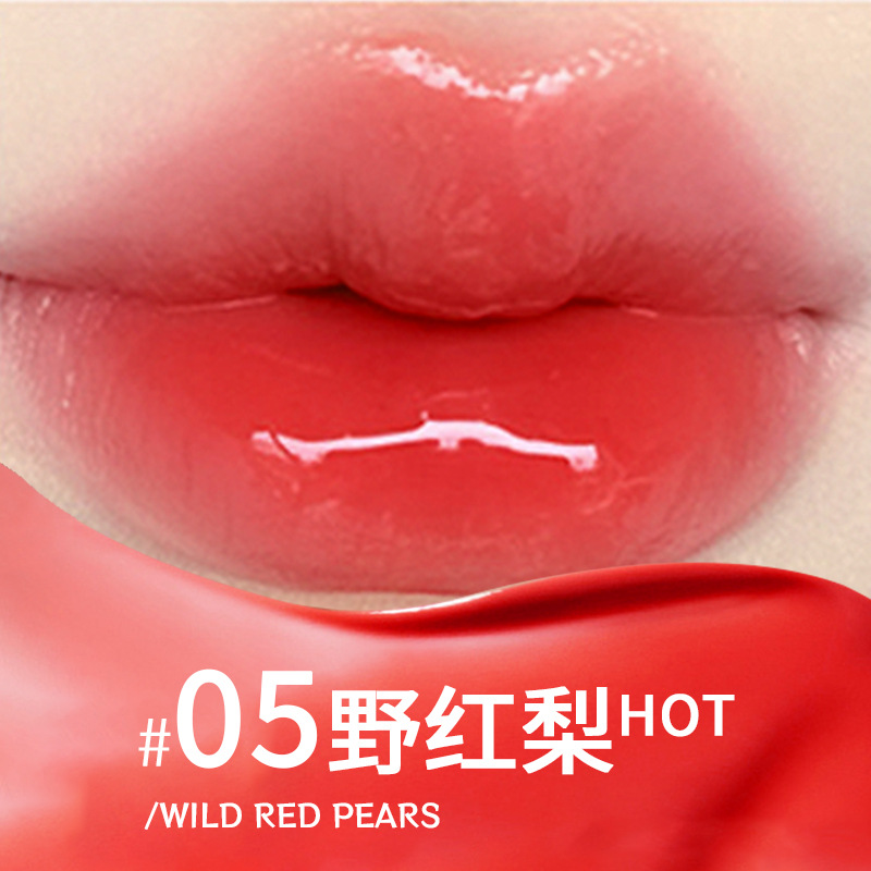 固体唇蜜嘟嘟唇水光唇釉滋润保湿口红水光唇蜜学生党彩妆Nicor·野红梨高清大图