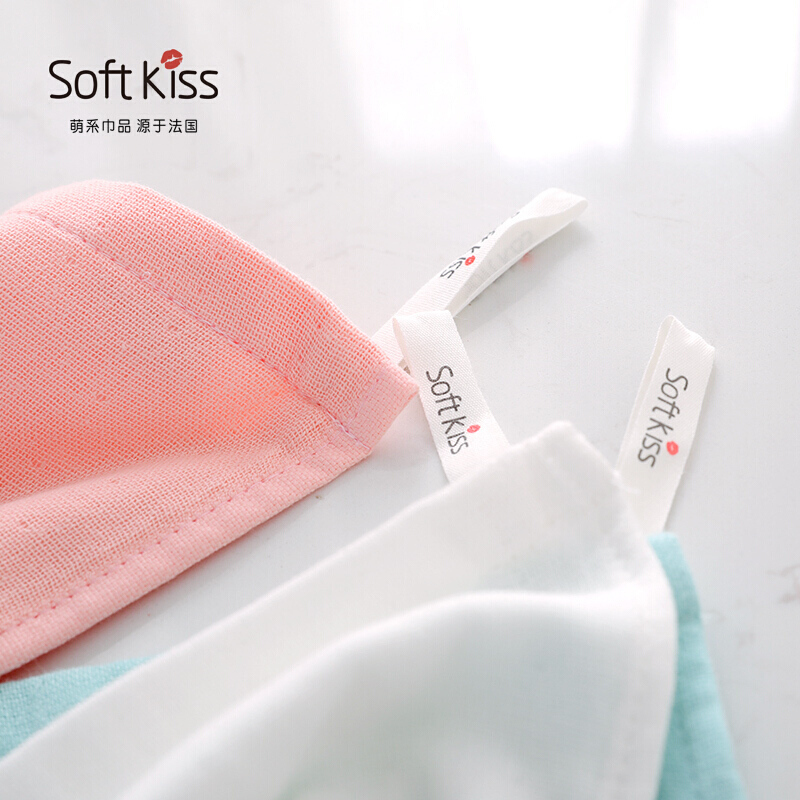 竹纤维小毛巾纯棉纱布家用洗脸童巾婴儿童宝宝双面吸水方巾