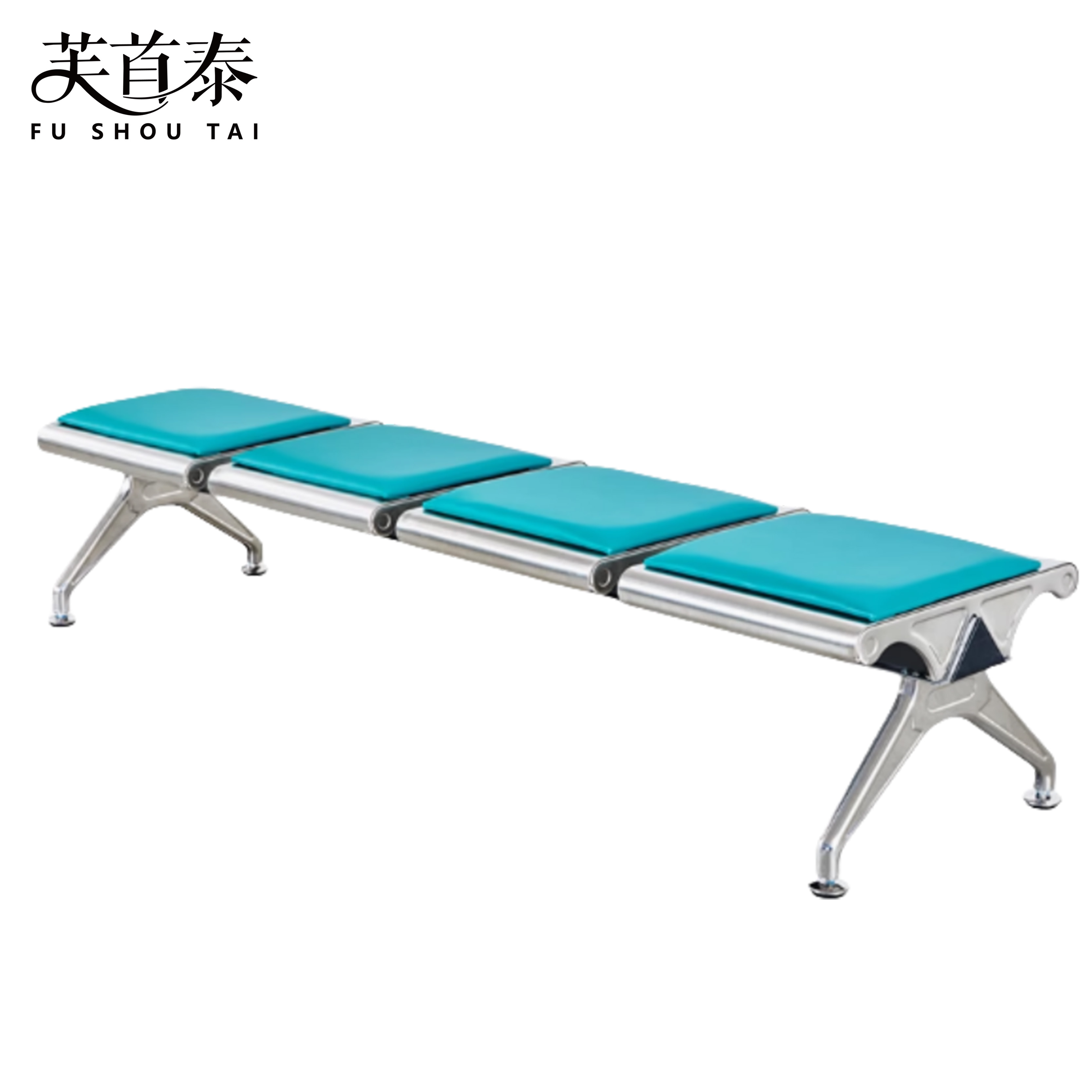 芙首泰连排等候凳2150*500*410mm把高清大图