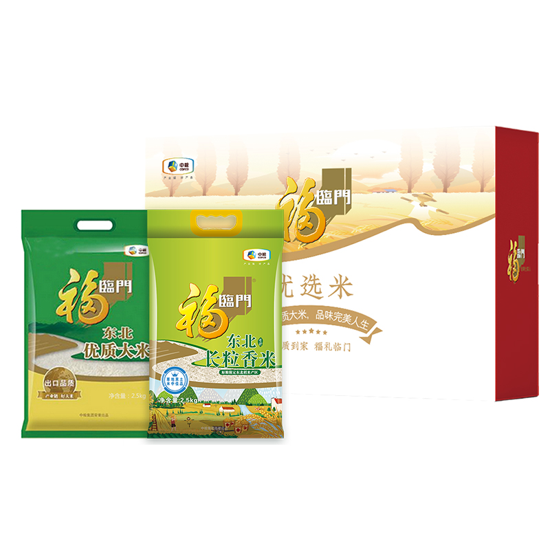 中粮福临门 优选米礼盒 5kg