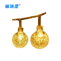 锦瑞星装饰彩灯串加密太阳能T-50M/条