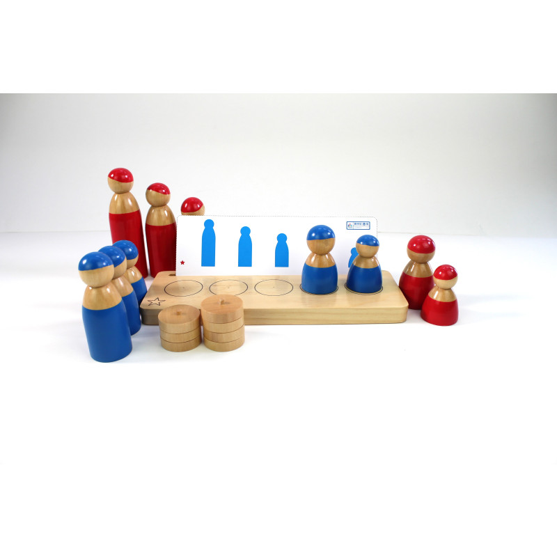 行知城数学区幼儿园室内区域游戏活动材料专业早教教具玩具