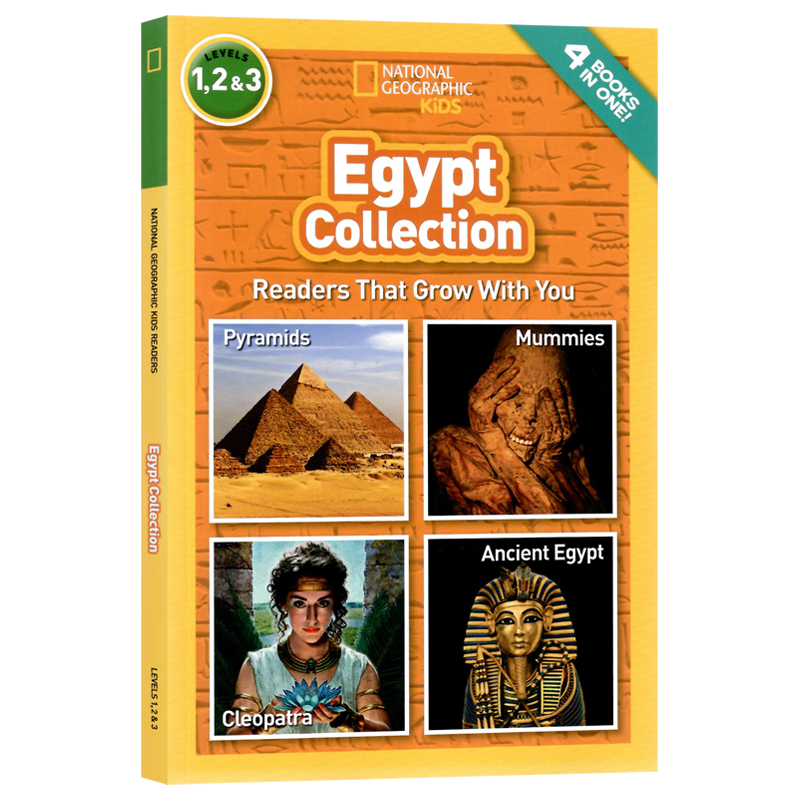 [正版]国家地理埃及记录合集英文原版绘本National Geographic Readers Egypt Colle高清大图