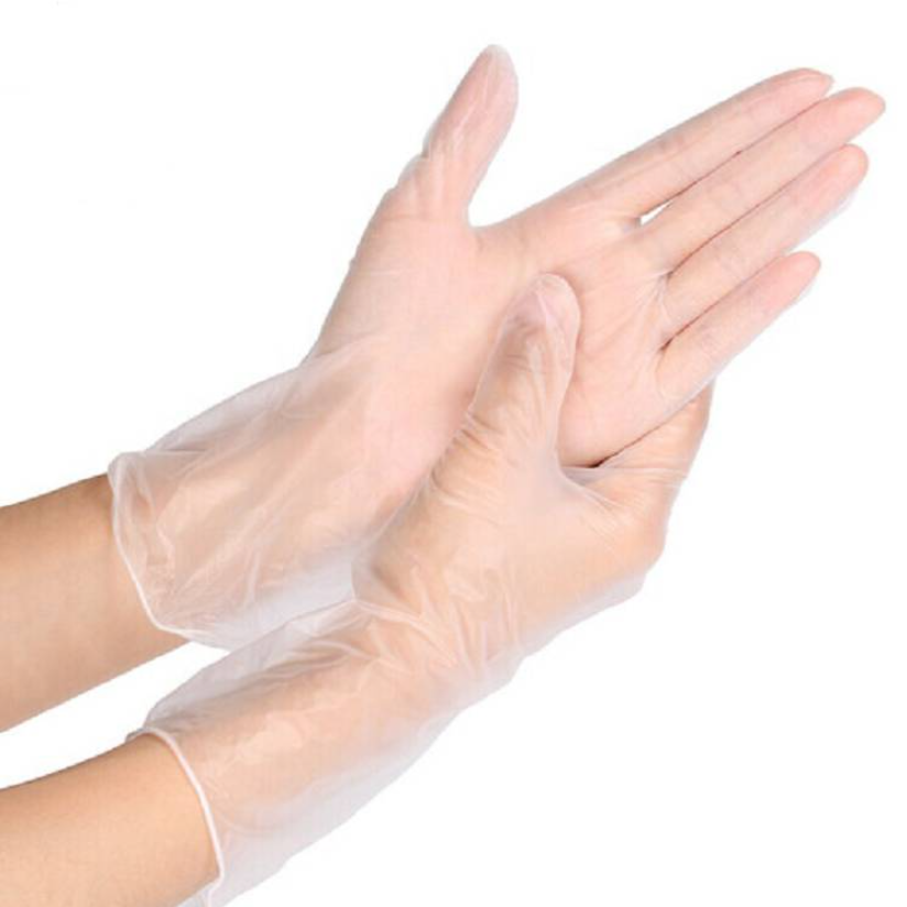 誉丰一次性PVC清洁手套 YF-5121 双高清大图
