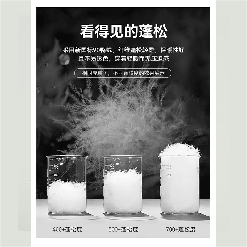 唯厚鹅绒三合一冲锋衣远山蓝/青果绿/氧化橙/黑色/藕粉拼深紫XS-4XL (下单备注颜色尺码)高清大图