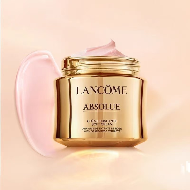 兰蔻菁纯臻颜三件套玫瑰精华水面霜眼霜抗老维稳修护淡纹保湿套装高清大图