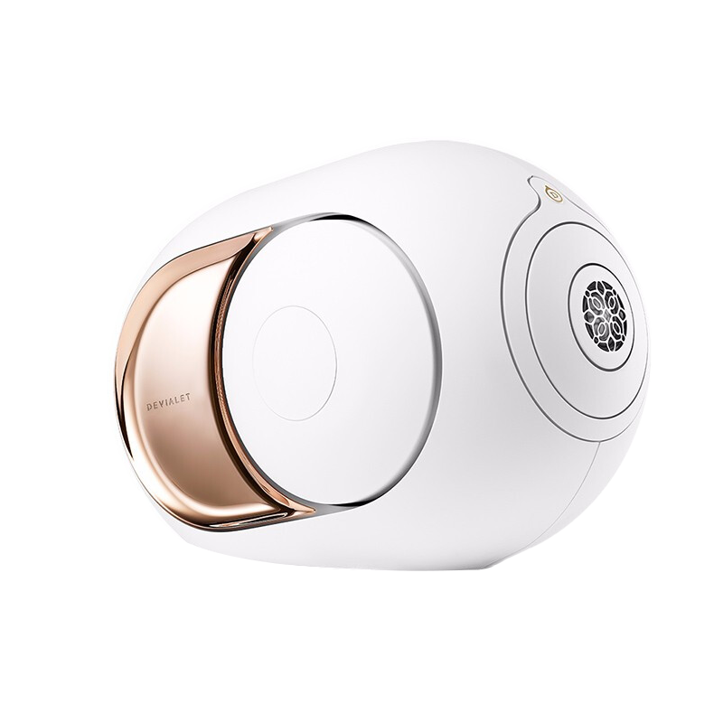 DEVIALET 帝瓦雷Phantom I 蓝牙音箱家用影院电视音箱高保真重低音WiFi音响 108dB 流金白+枝架高清大图
