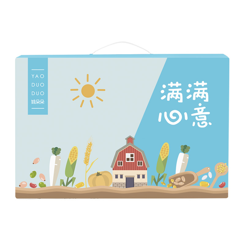 [年货礼盒]姚朵朵满满心意礼盒2403g干货年货礼盒团购送礼佳节