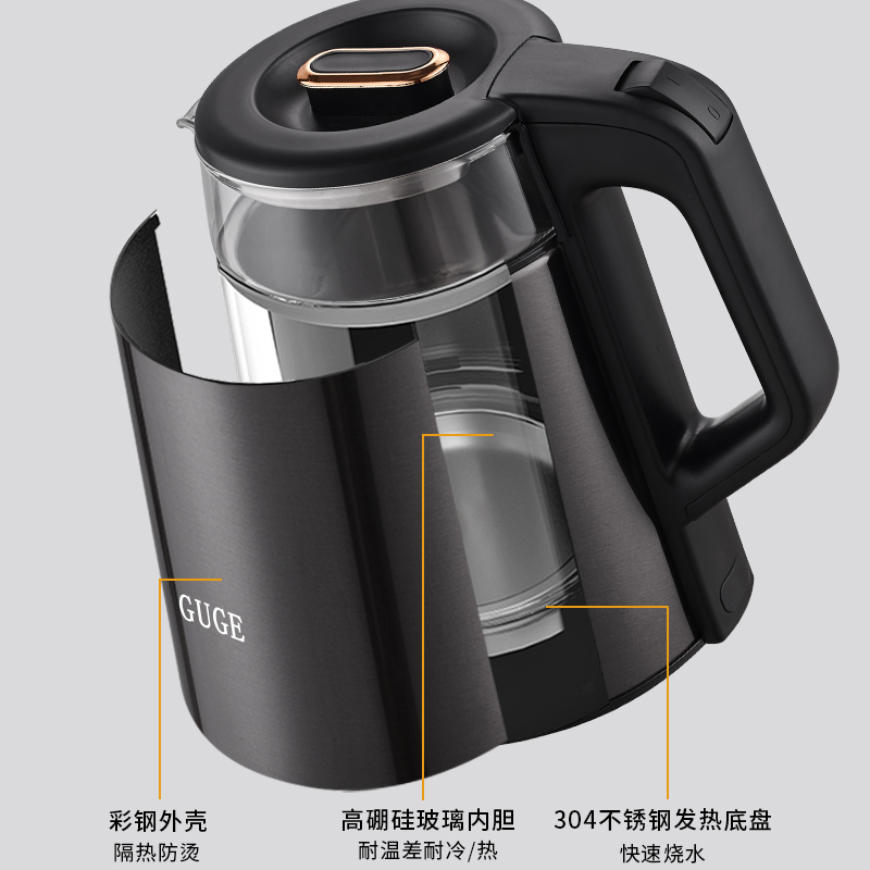 谷格(GUGE)电 水壶GC01高清大图