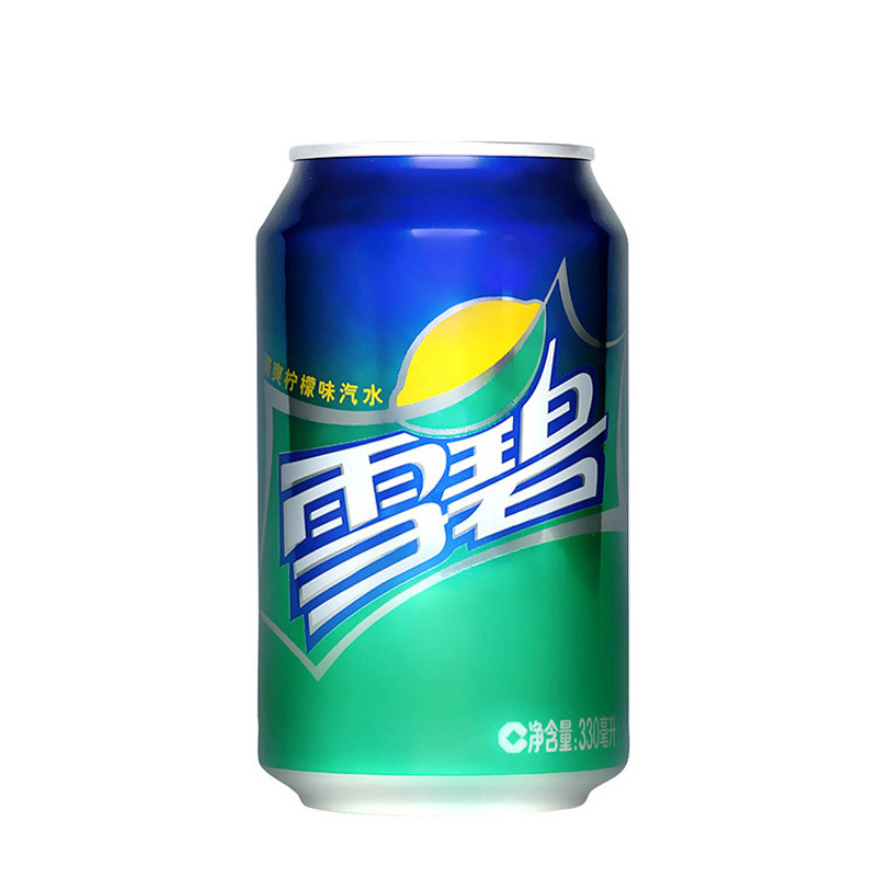 雪碧清爽柠檬汽水330ml6
