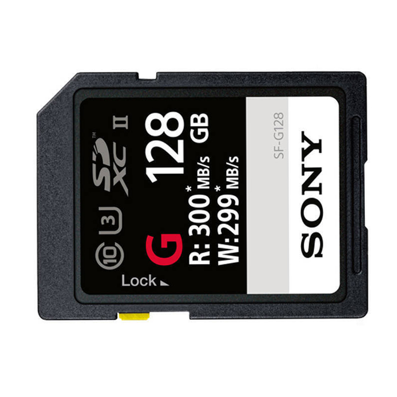 索尼(SONY) SD 128G 300M 存储卡 高速单反微单数码相机高清摄像机导航内存卡 SD卡