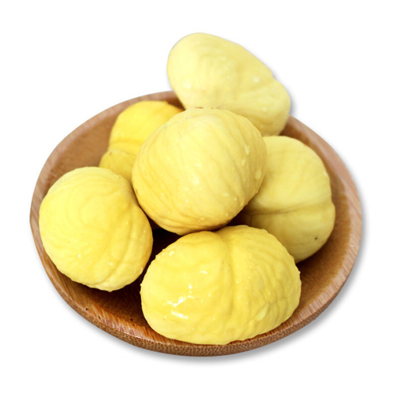 河北迁西新鲜生板栗仁板栗肉手剥去壳去皮栗子肉新鲜蔬菜去内皮500g