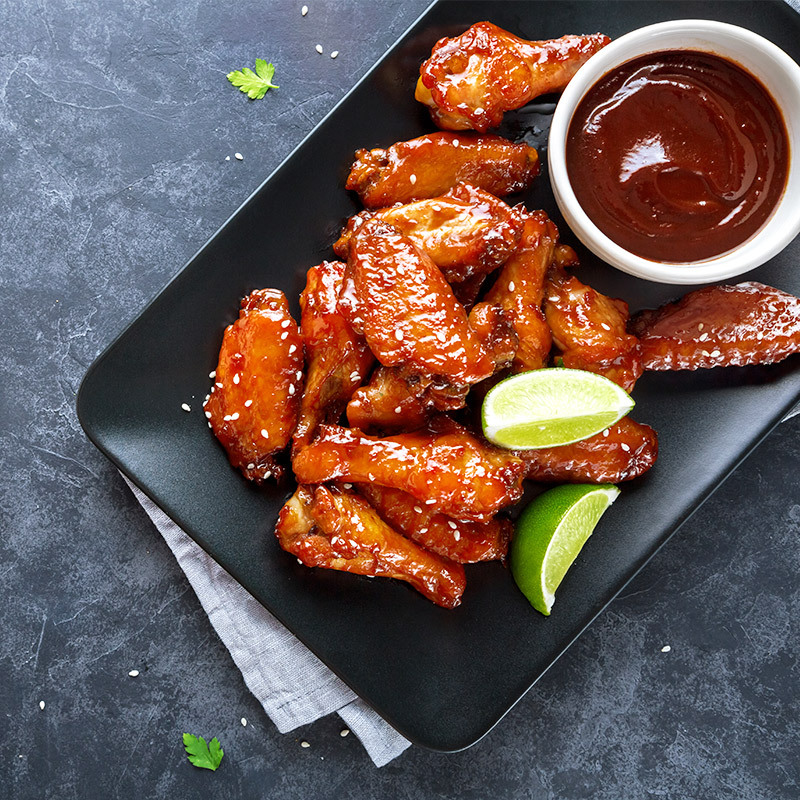 凤祥食品fovofoods微波侠韩式甜辣风味鸡翅160g国产速冻禽肉袋装