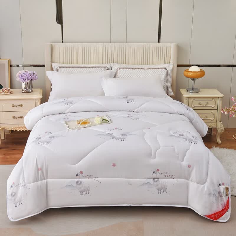 北极鹿思眠羊毛被L-25023 200*230cm