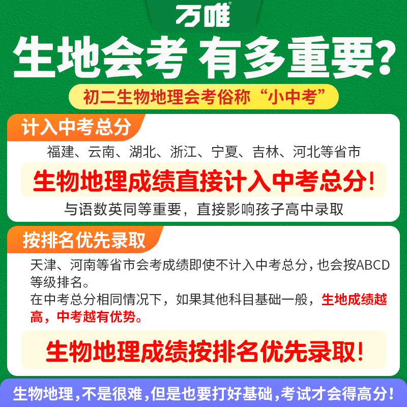 2025版万唯中考生物学基础题与中考新考法初中生物学专题训练试题研究练习册初二必刷题初二总复习资料