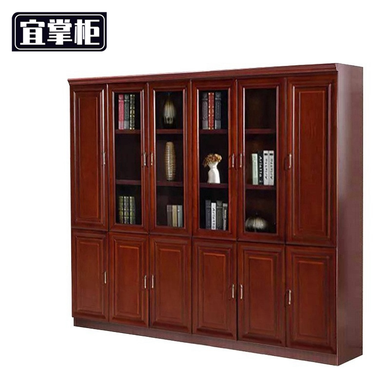 宜掌柜落地书柜 六门 台高清大图