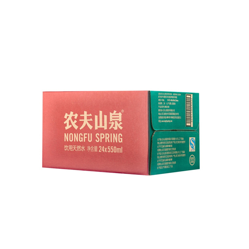 农夫山泉天然矿泉水(纸箱装/24瓶)-550ml