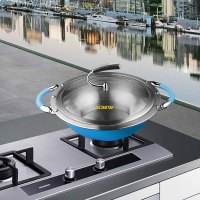KMW绿鼎第四代健康汤锅26BB GpotI260001 德国锅具品牌品质304不锈钢汤锅炖锅火锅 炫彩易清洁 26cm