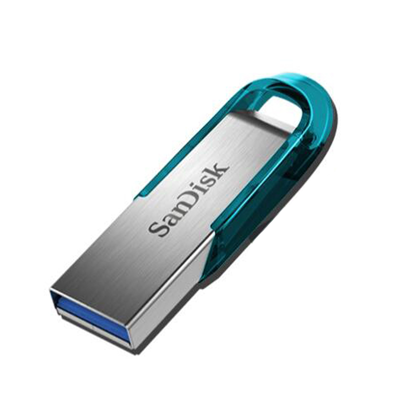 闪迪(SanDisk)32GB U盘 酷铄 CZ73 金属外壳 USB3.0 读150MB/s 内含加密软件 蓝色