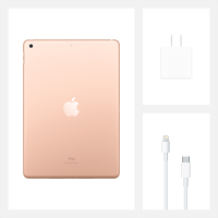 2020新款 苹果 Apple iPad 第八代 10.2英寸128G 平板电脑 WIFI版 金色( Retina显示屏/A12仿生芯片 MYLF2CH/A )