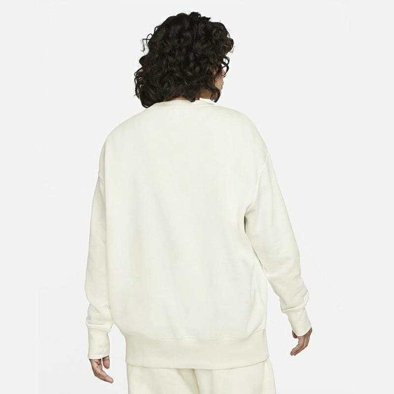 Nike/耐克卫衣运动休闲加绒保暖针织圆领女装套头衫DQ5734-133 C