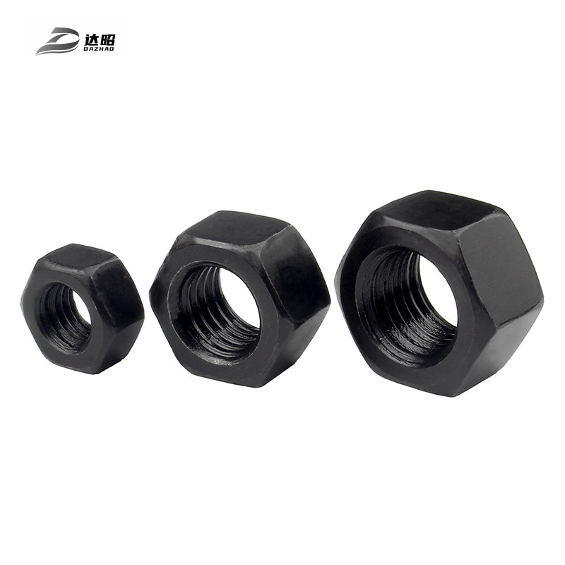 达昭 高强度螺母 M16mm 8.8级 发黑(1个)高清大图