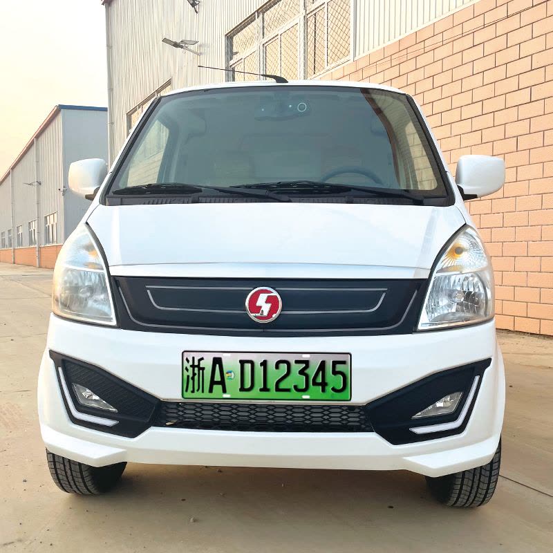 婉晨推荐 电动高速锂电瓶新能源汽车三元锂电瓶陕汽电牛二号新能源拉货货运快递用车绿牌国家新能源补贴汽车货车图片