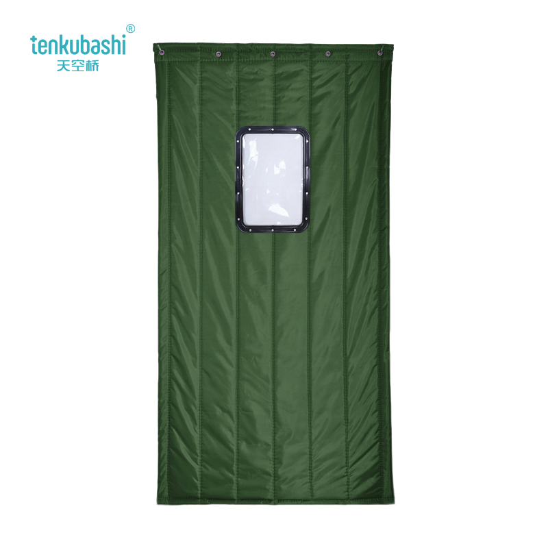 天空桥 棉门帘 MML-191军绿色40*60cm六层棉 平方米高清大图