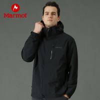Marmot/土拨鼠 男士 户外运动防泼水压胶结构透气保暖冲锋衣
