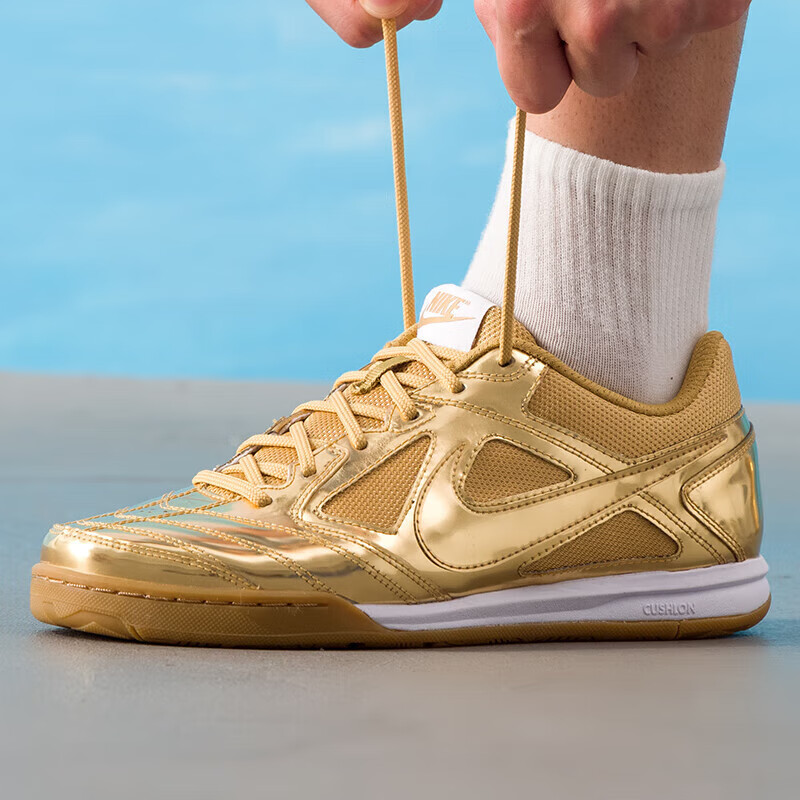 耐克（NIKE）男鞋休闲鞋新款GATO LV8厚底轻便透气低帮板鞋运动鞋IB3566-700 ZP高清大图