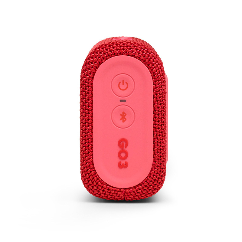 JBL GO3 音乐金砖三代 便携式蓝牙音箱 低音炮 户外音箱 迷你小音响 快速充电长续航 防水防尘设计 庆典红
