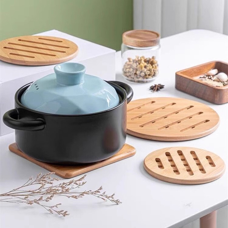 居萃缘 餐桌专用餐垫菜盘防烫耐高温隔热 图案颜色随机 一个高清大图