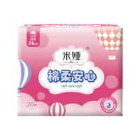MIA/米娅 粉米240超薄日用卫生巾4包装