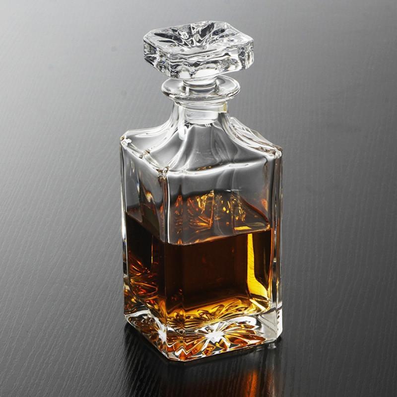 无铅水晶带盖醒酒器创意玻璃酒瓶洋酒壶酒具密封红酒酒樽泡酒壶