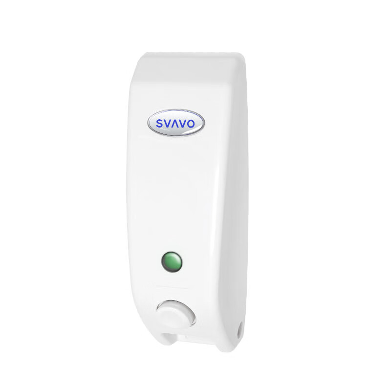 瑞沃(SVAVO)手动皂液器免打孔卫生间洗手液盒 酒店宾馆壁挂式浴室洗发沐浴露 V101 单格皂液盒单位:个
