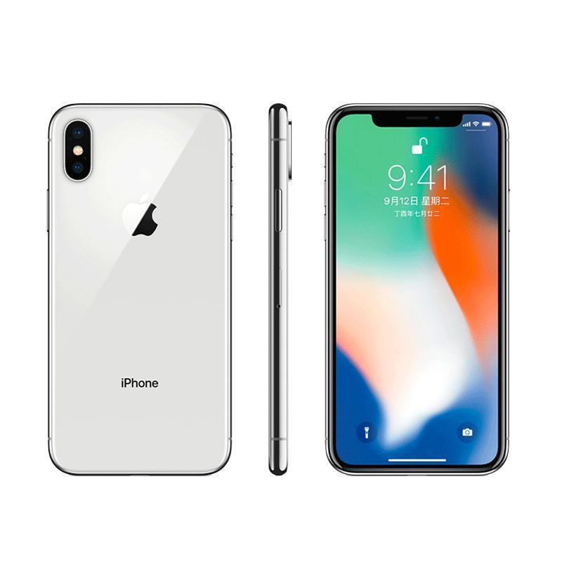 Apple iPhone X 64GB 银色 移动联通电信4G全网通手机