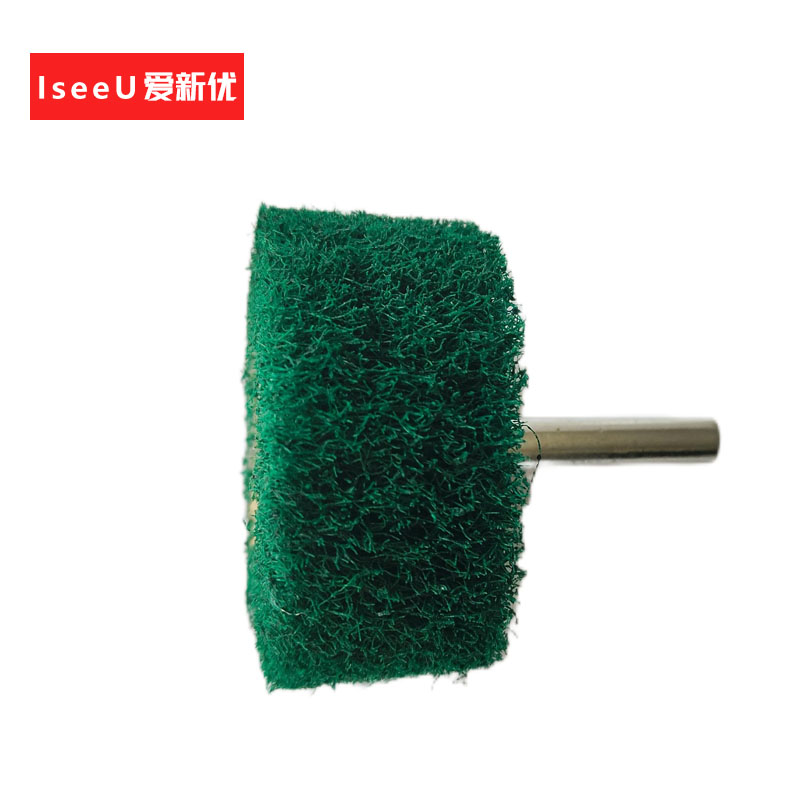 爱新优 百洁布磨头抛光打磨头 50mm*25mm*6mm (个)高清大图