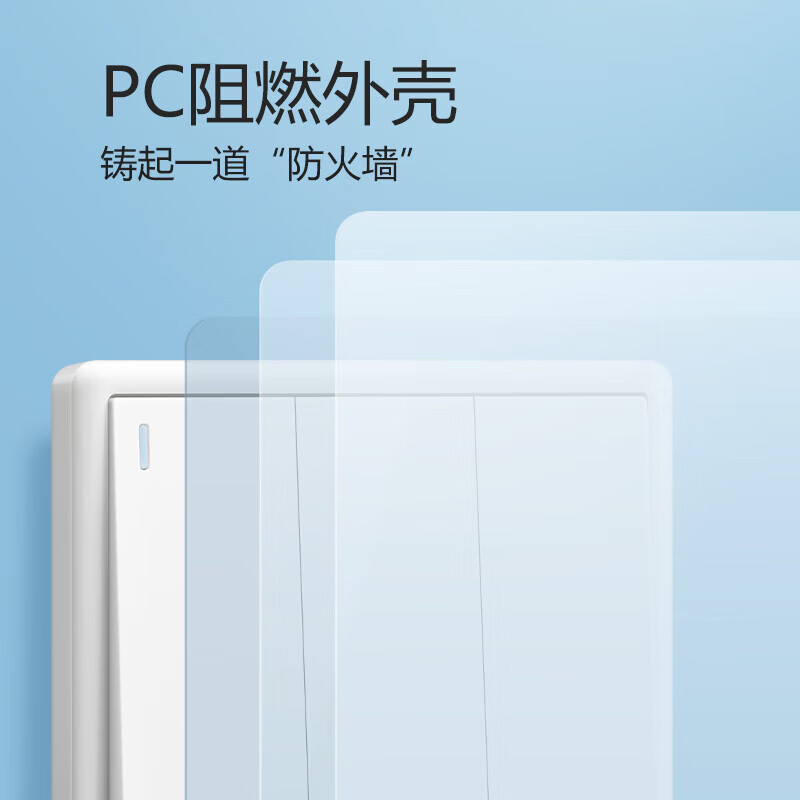 公牛智能USB排插BUSB108 6位新国标安全保护白色家用插座多口充电站高清大图