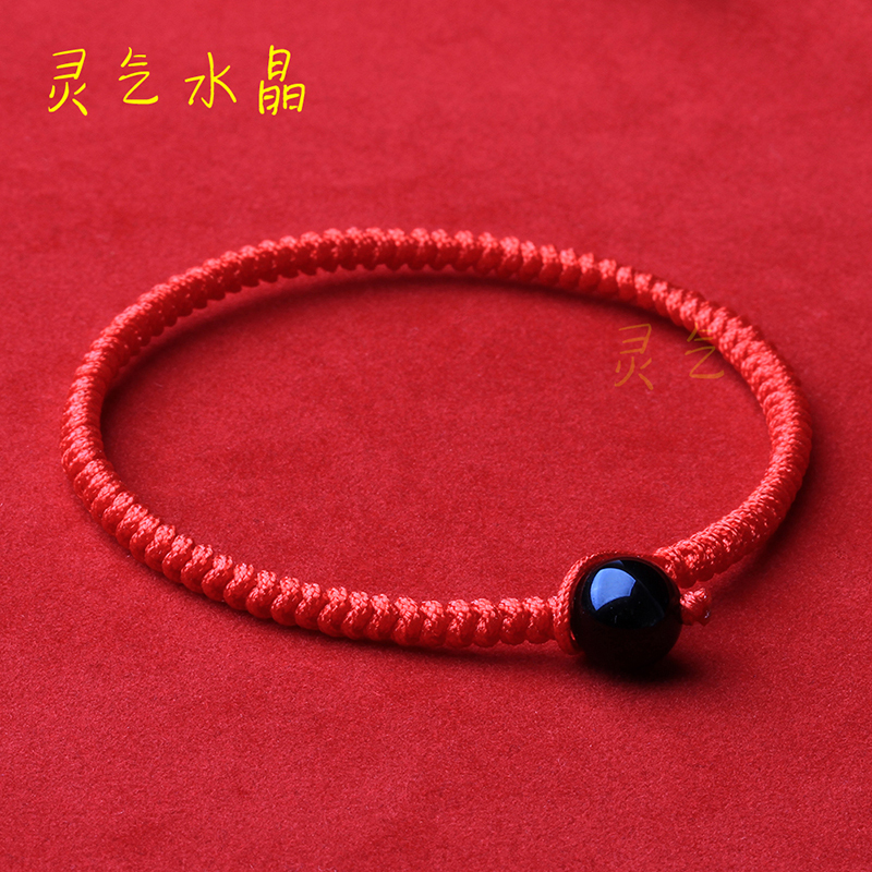 本命年红绳手链 红玛瑙手链 男女红绳手链QX2KYJDFAAXQMWFXSEPPHJZIPBKGPBGGT 黑玛瑙红绳手链