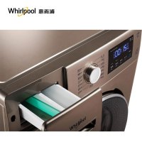 惠而浦（whirlpool）10公斤全自动滚筒洗衣机 变频电机 安全儿童锁 智惠系列WG-F100871BE