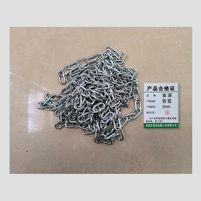 嵩源链条镀锌铁链5mm 米