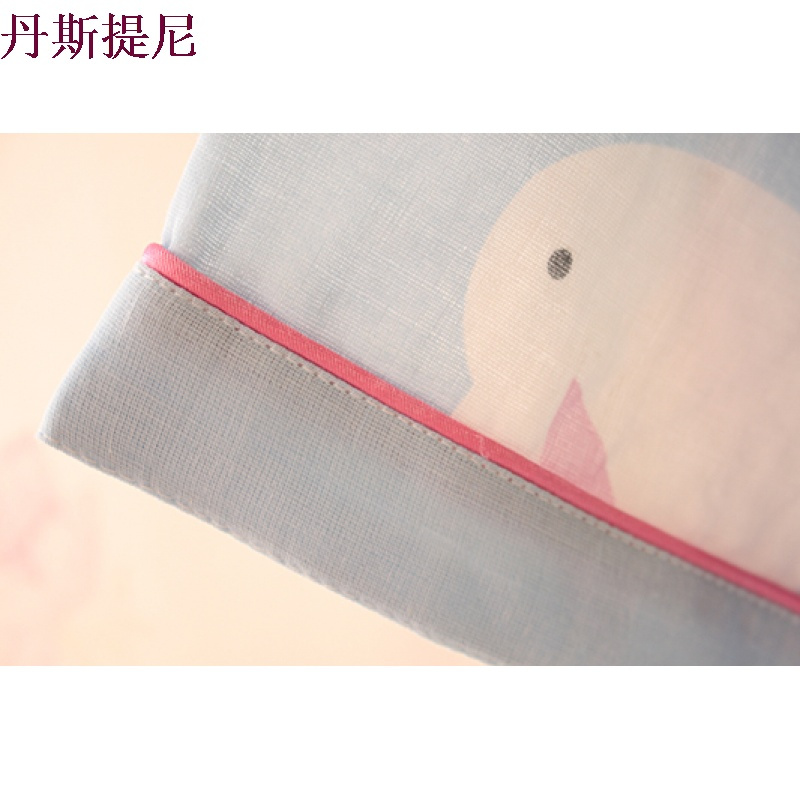 日系可爱小兔子少女全棉双层纱布女士短袖短裤睡衣套装家居服夏天