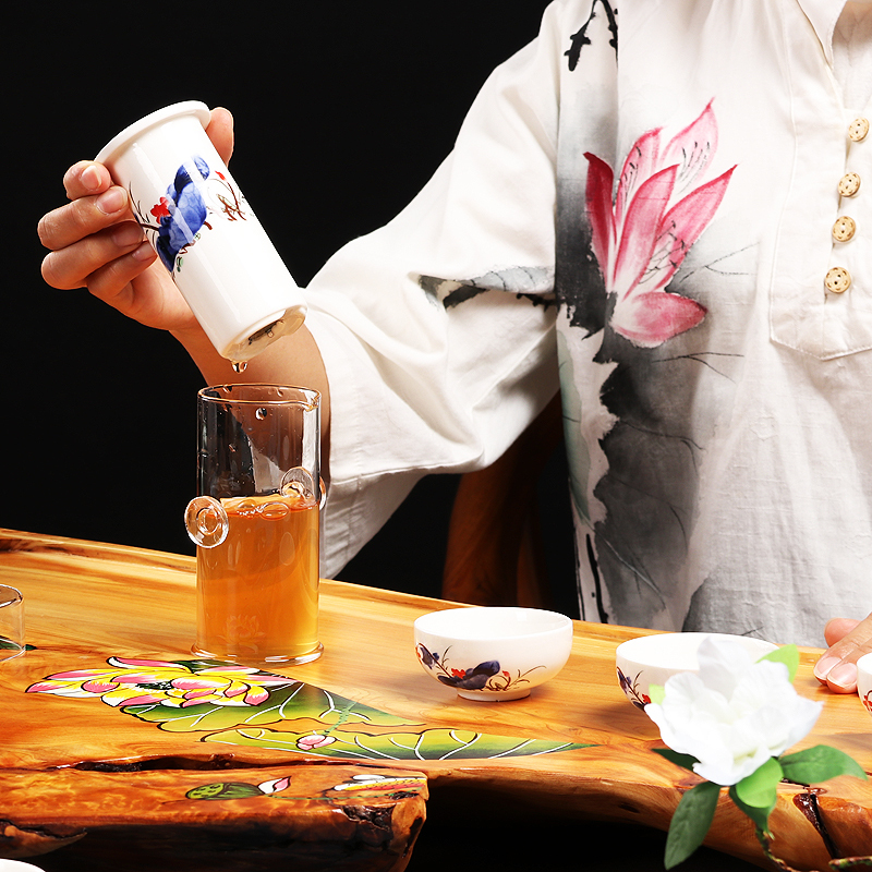 尚帝(shangdi)红茶专用功夫茶具 耐高温 玻璃泡茶器 礼盒装