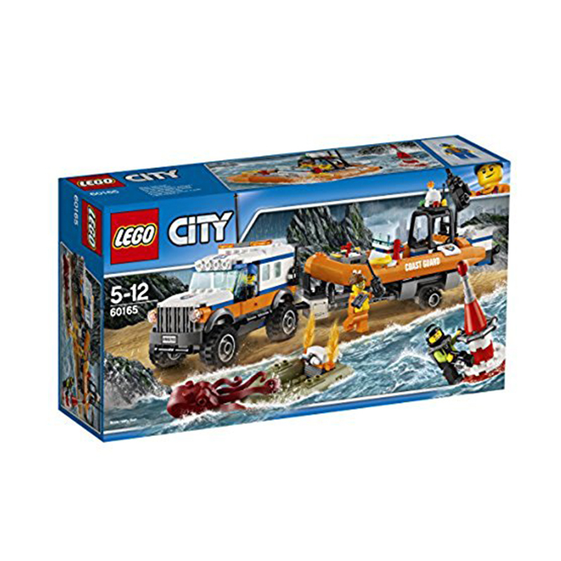 乐高(lego)城市系列 四驱动力应急中心 60165 5-12岁 益智拼装积木